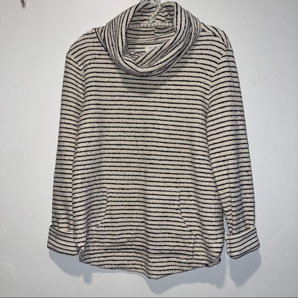 Anthropologie Sol Angeles Cowl-neck Sweater
